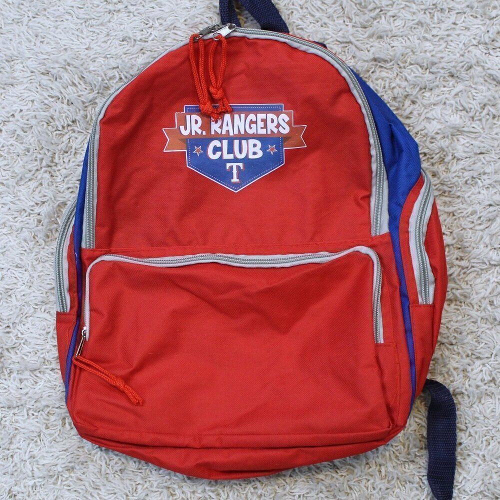 MLB Texas Ranger Jr Rangers Club Backpack Promotional Item